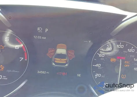 2020 Alfa Romeo Giulia Rwd from USA, damaged, VIN ZARFAMAN0L7636282